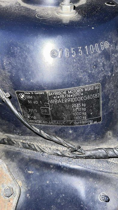 BMW E46 sedan 330d 184km STAGE 1,  Mini Projekt