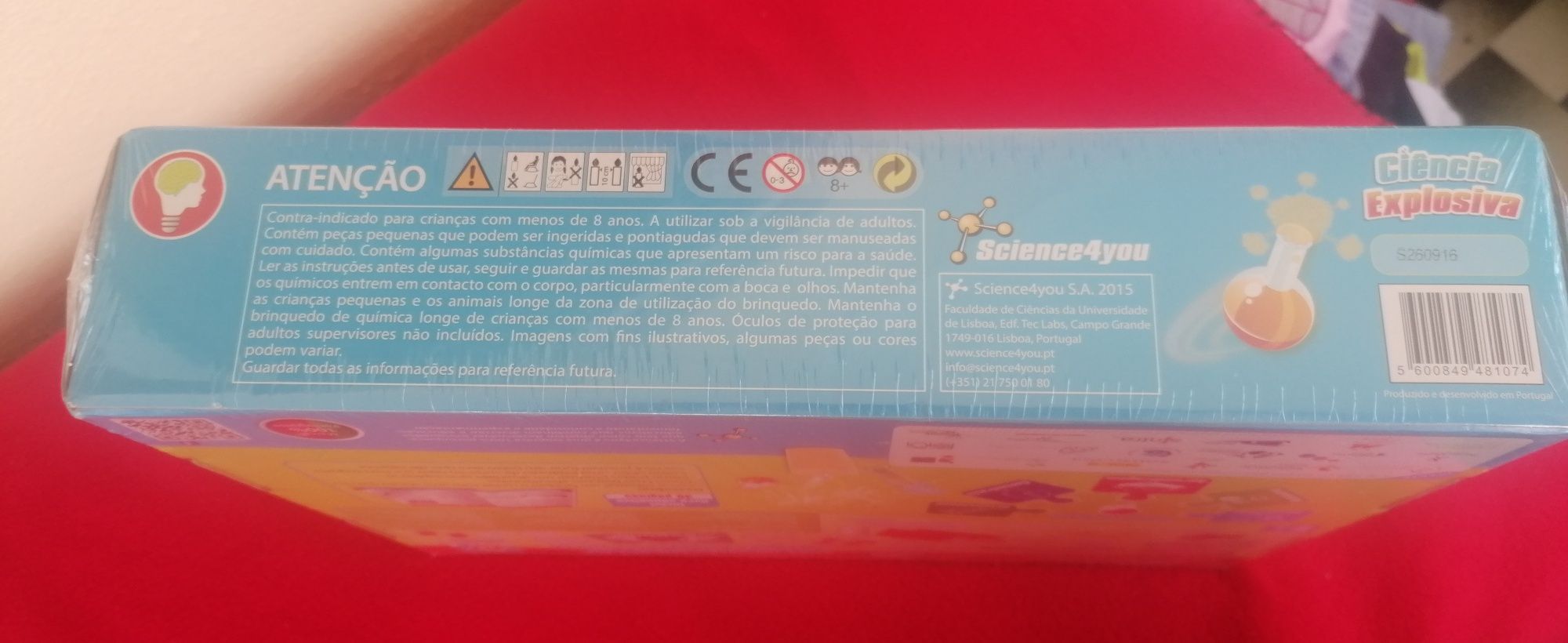 Jogo da science for you, ciência explosiva