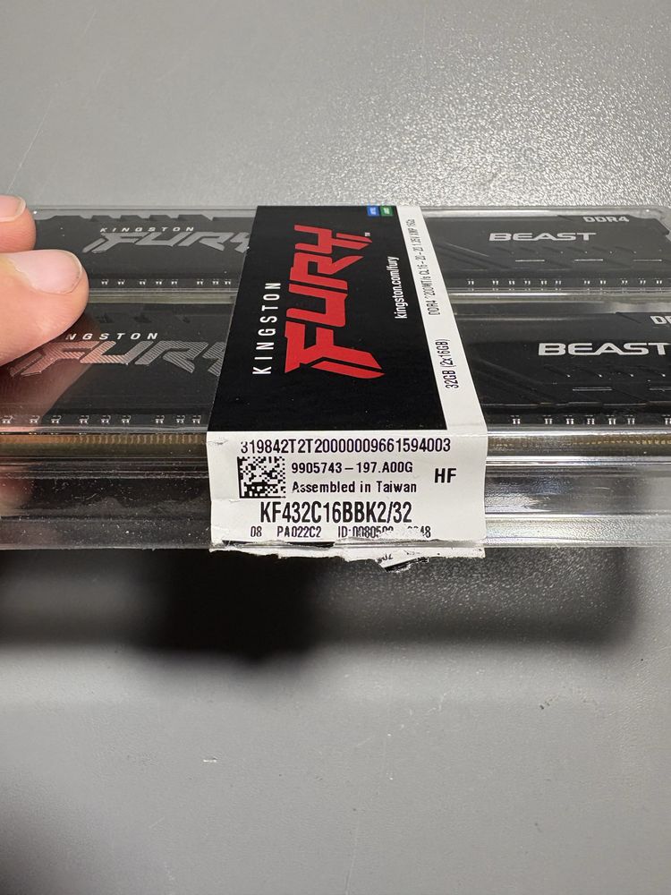 Kingston Fury Beast DDR4 2x16Gb 3200