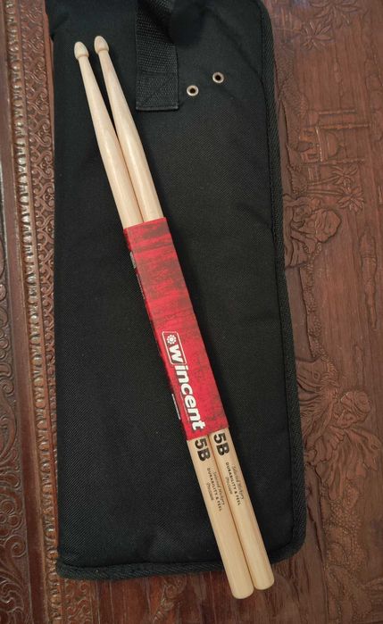 Baquetas Wincent 5AXL e 5B.