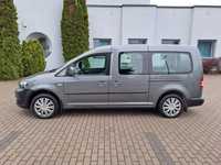 Volkswagen Caddy MAXI 1.6 TDI 102KM SalonPolska/Serwis Aso/ Bezwypadkowy/ 2 właściciel