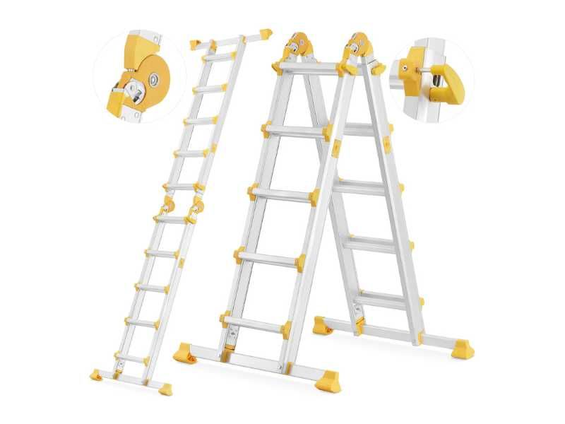 Drabina teleskopowa przegubowa HIGHER wielofunkcyjna Vario 4x5 schody