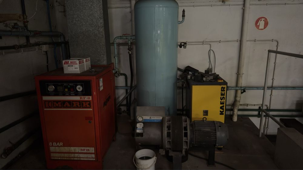 Compressor industrial 500L