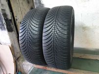 Dwie Opony całoroczne 205/55R17 7,7mm Goodyear Vector 4Seasons Gen-2