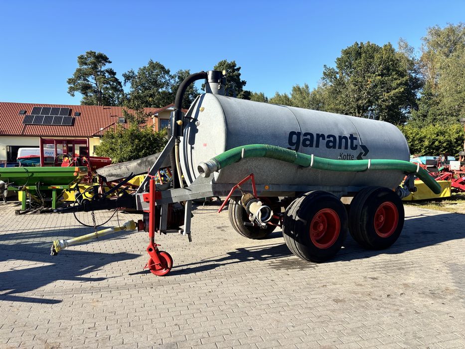 Beczkowóz Kotte Garant 7000 litrów beczka szambiarka wóz asenizacyjny