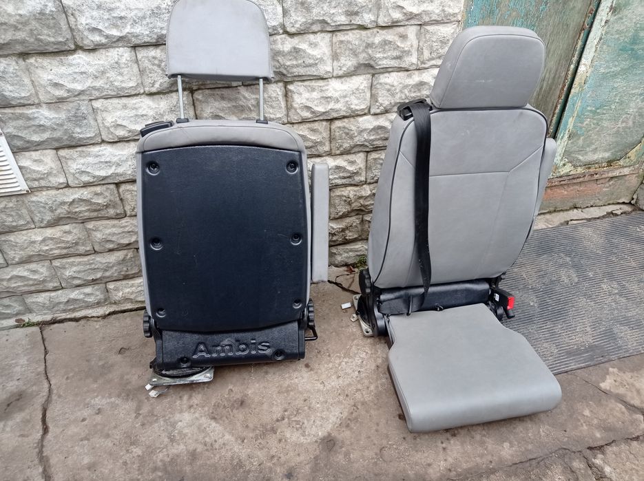 Сидушка сиденье одиночка поворотная с подогревом