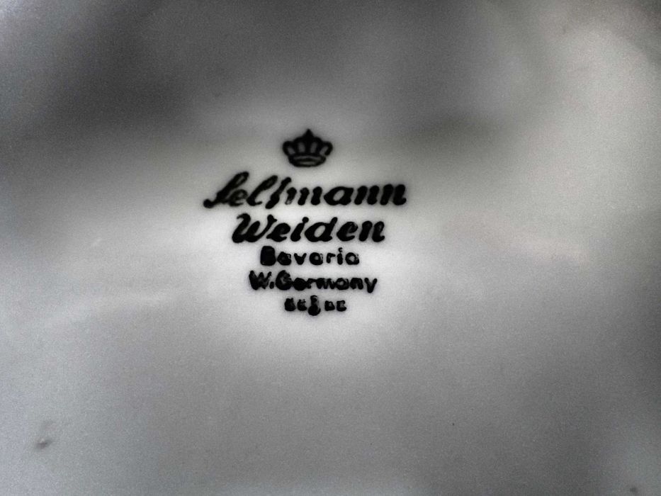 Manteigueira Porcelana Bavaria