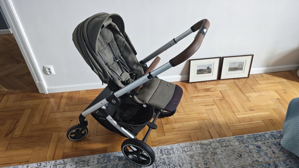 Cybex Balios S LUX, gondola + spacerówka +baza do samochodu