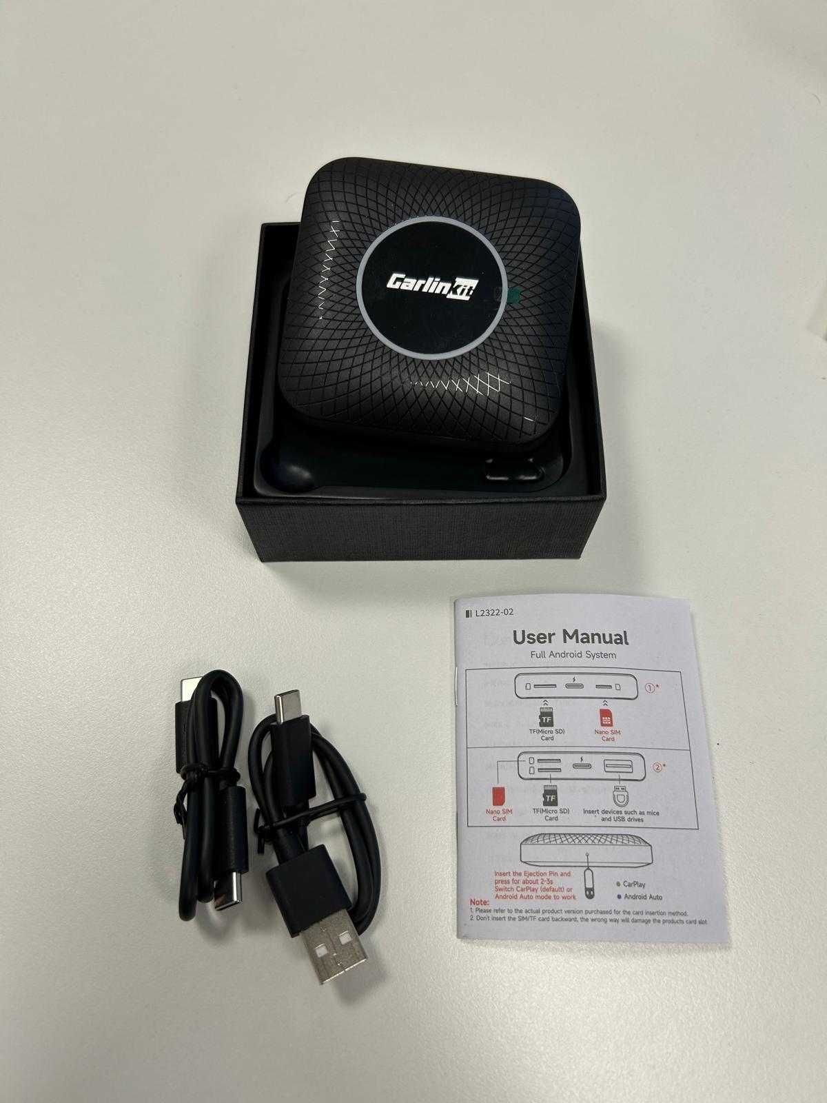 carlinkit tbox AMBIENT RGB 8/128GB SIM gwarancja