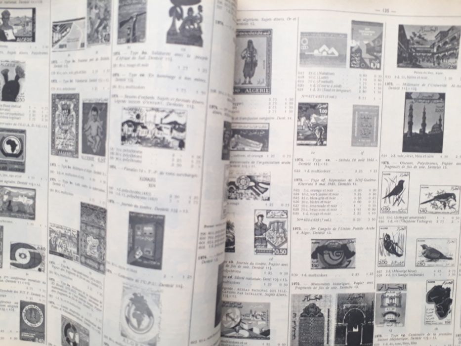 Catálogos de Selos Francês 1978 (3 Vol.) raríssimos