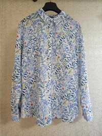 Сорочка рубашка блуза квітковий принт  оверсайз spirit m&co, р.14