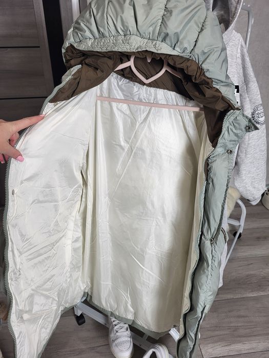 стильний, об'ємний пуфер,пальто,подовжена куртка оверсайз  унісекс