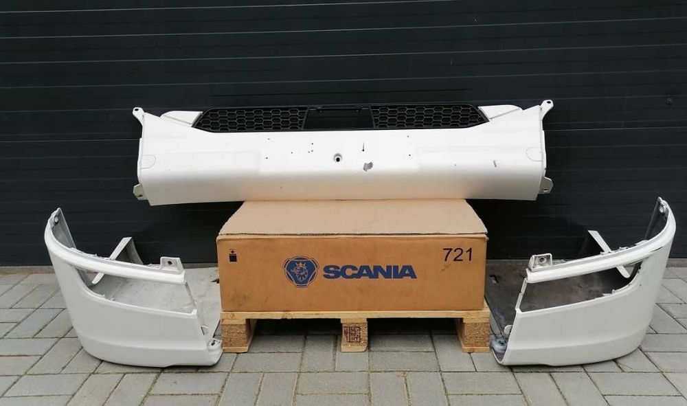 SCANIA R S X СКАНИЯ все модели бампер передний, боковый  б/у, разборка
