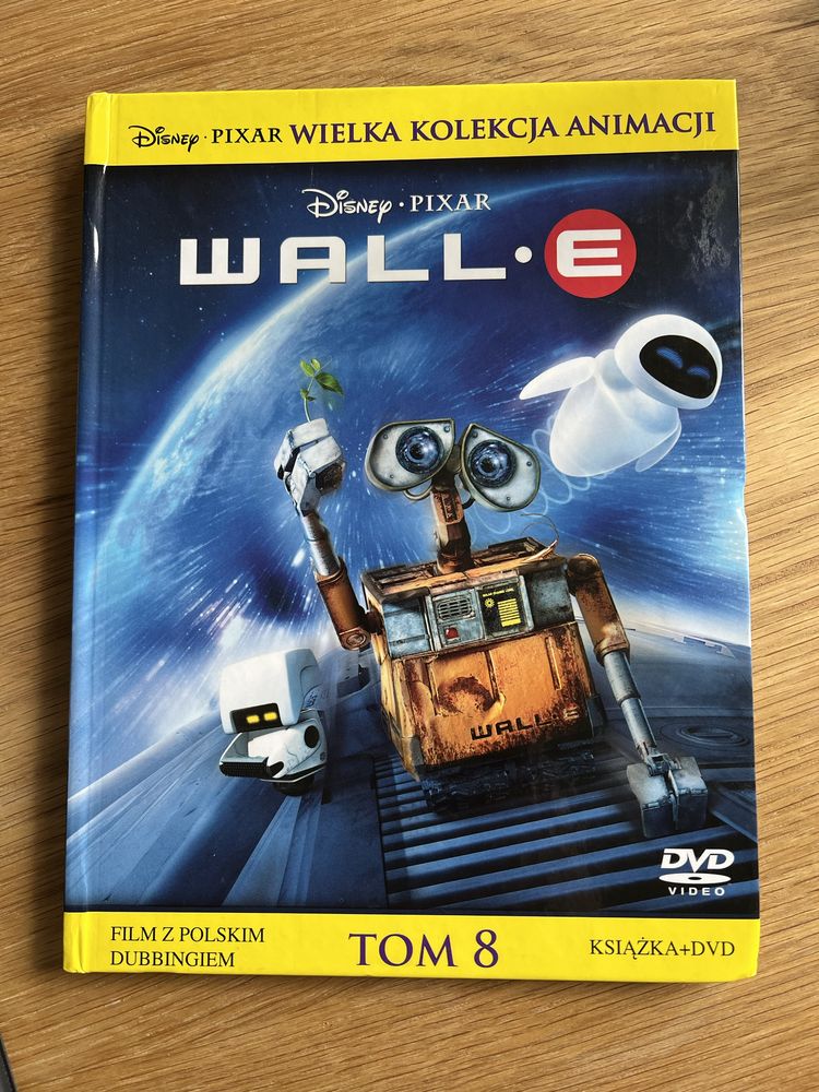 Film  WALL-E książka i DVD