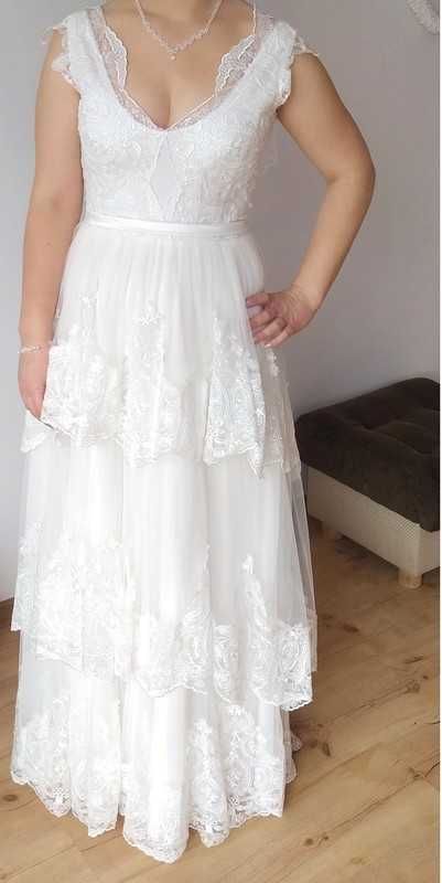 Suknia ślubna Laura Romano rozmiar 38