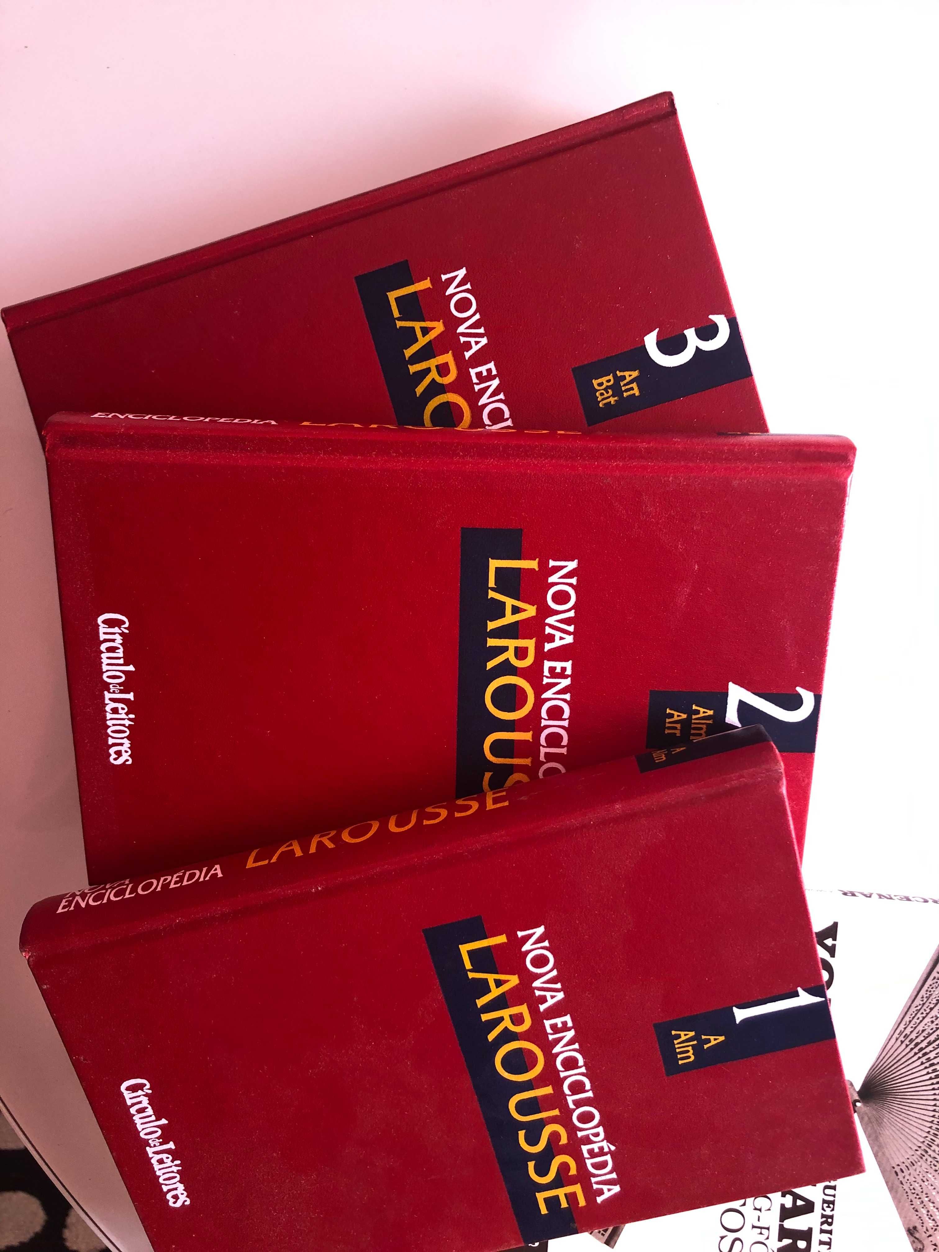 Nova enciclopédia Larousse (3 primeiros volumes)