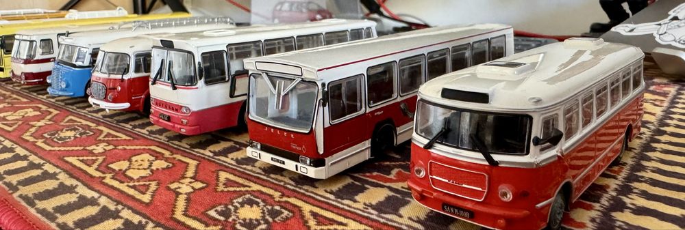 Kultowe Autobusy PRL-u 1:72 kolekcja!
