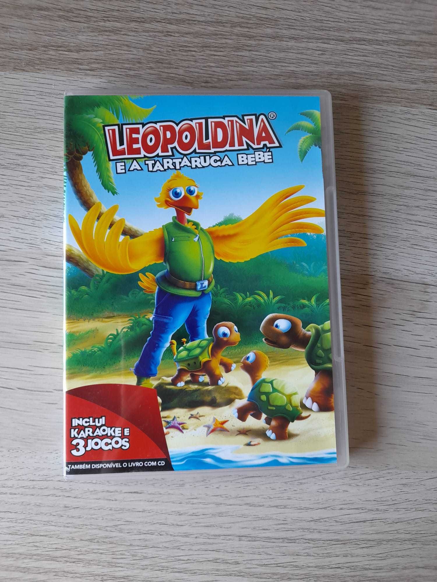 Quatro DVDs para crianças