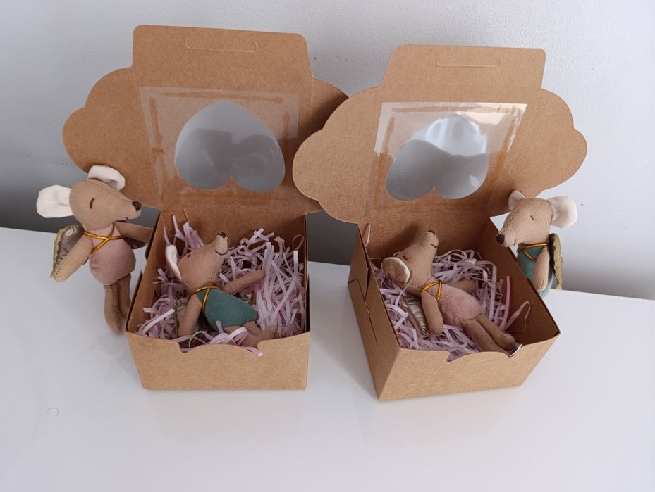 Myszka jak maileg 10cm mysz myszki prezent