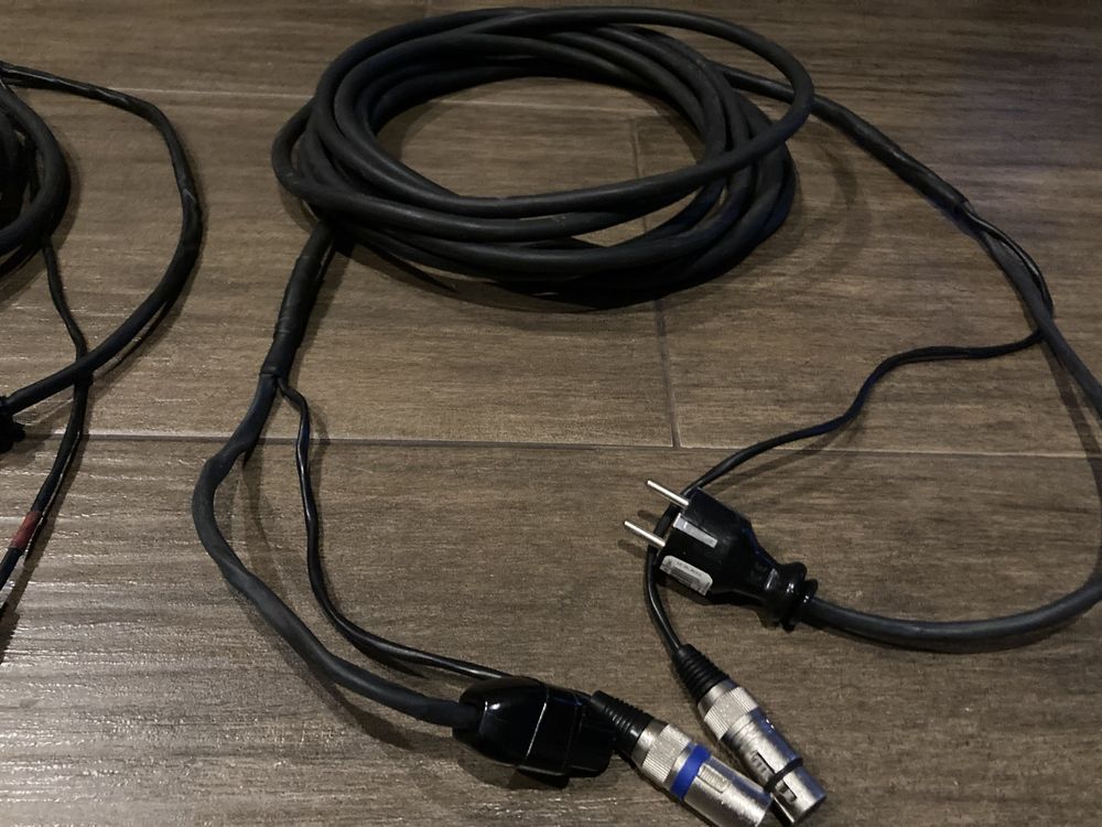Kombi kabel  xlr audio +zasilanie