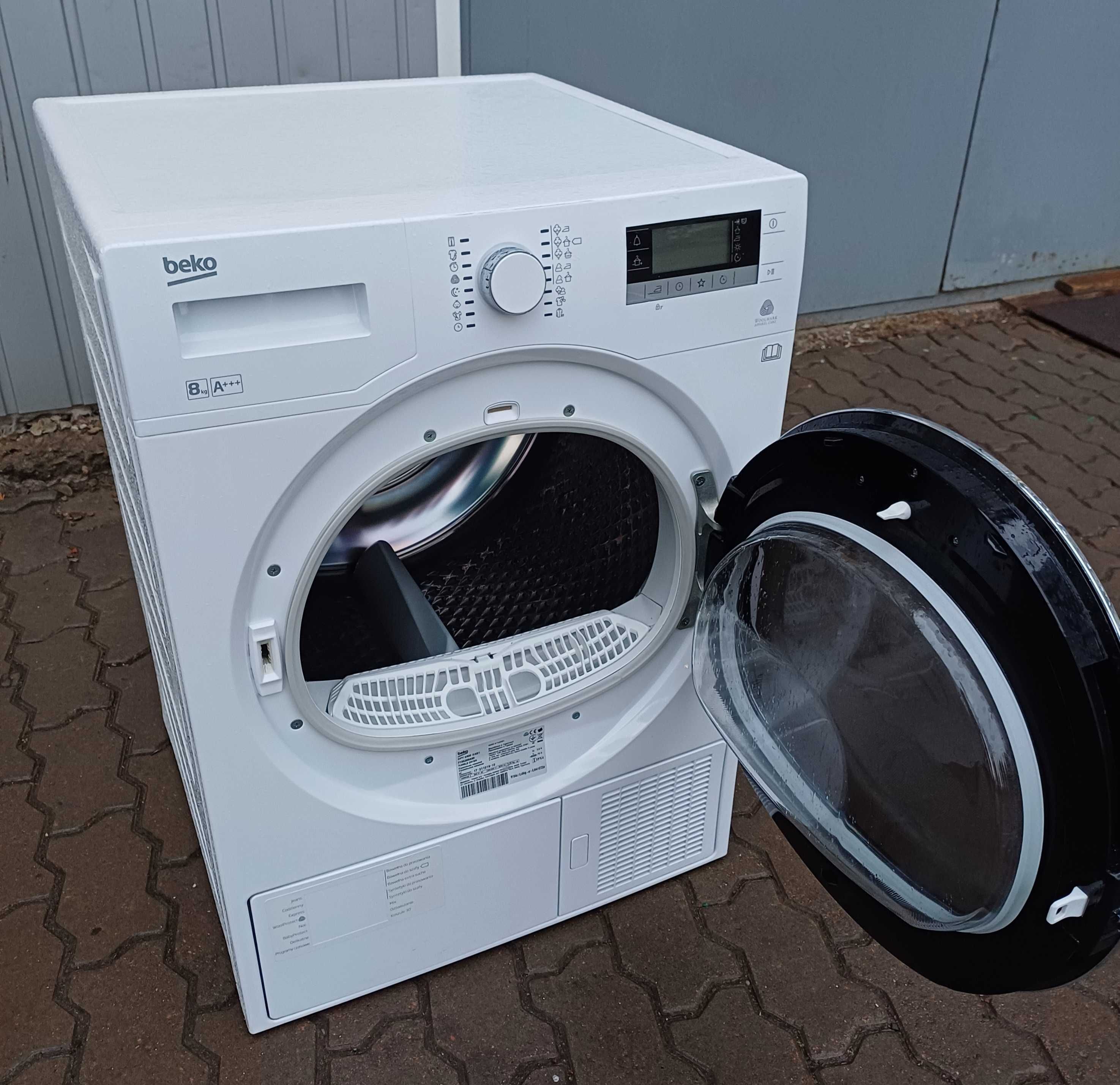 Сушильна машина на 8кг з тепловим насосом Беко Beko DPY 8506 GXB1 б/в