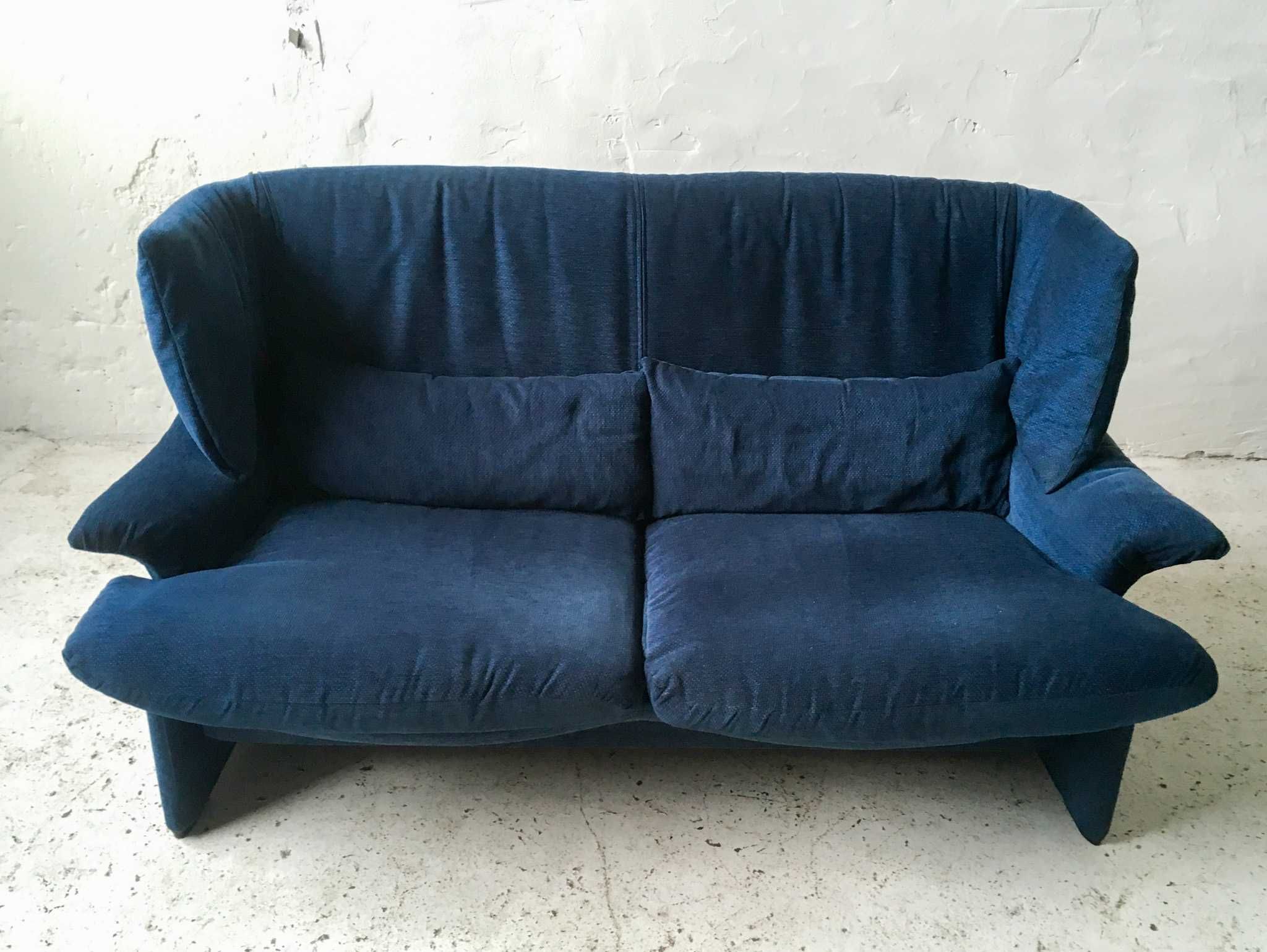 Cassina włoska sofa Portovenere proj Vico Magistretti lata 80 vintage