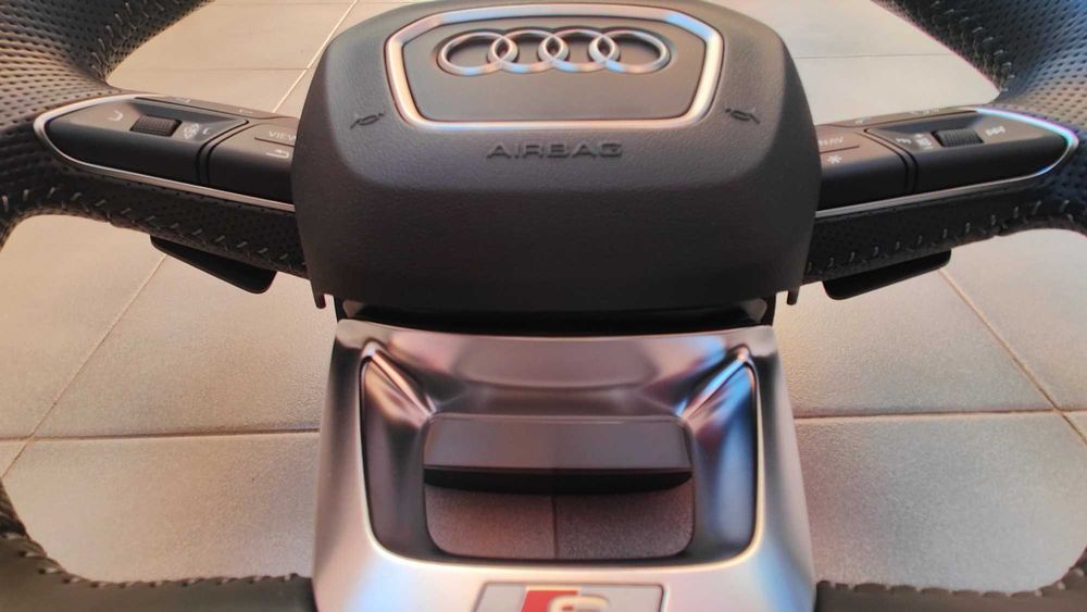 Volante MF AUDI Flat S-line Patilhas com Airbag