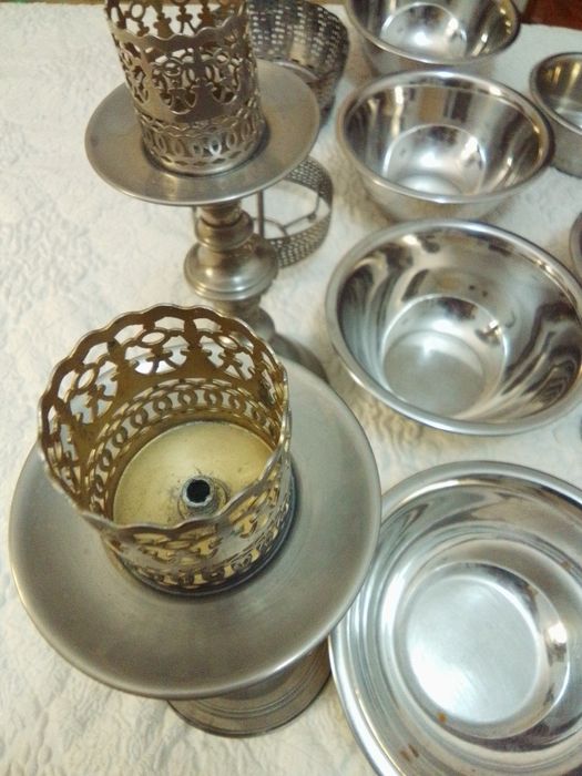 Loiças em inox de campismo