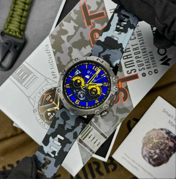 Modfit Combat All Black — годинник для активного життя