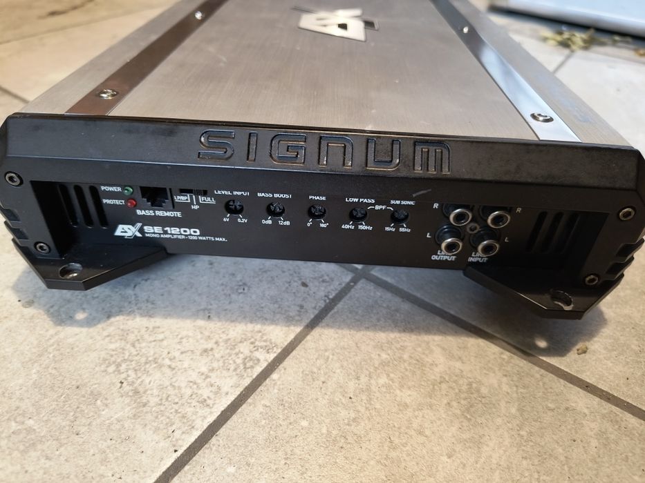 Esx signum se 1200 monoblok wzmacniacz samochodowy