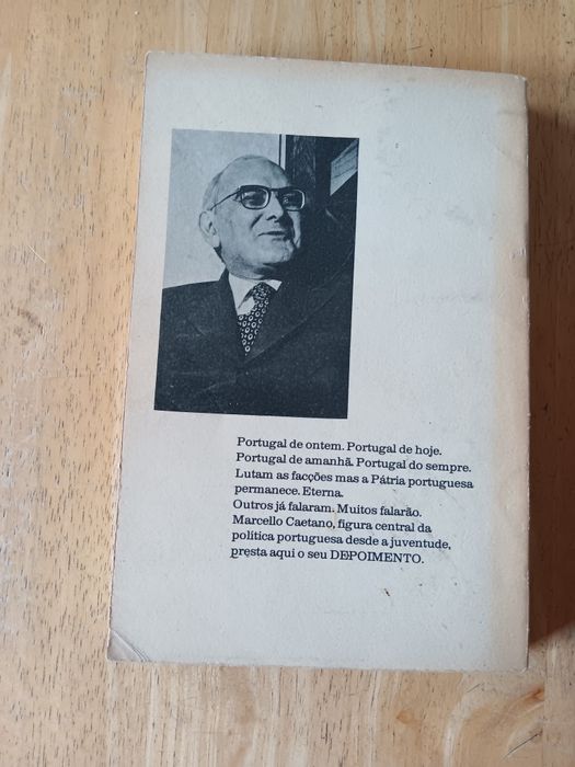 Livro DEPOIMENTO de Marcelo Caetano