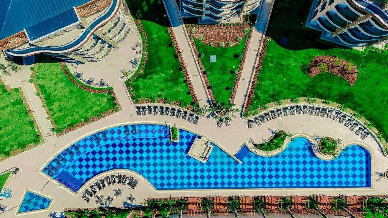 Новая квартира 1+1 в Аланья (Турция). Премиум комплекс. Собственник.