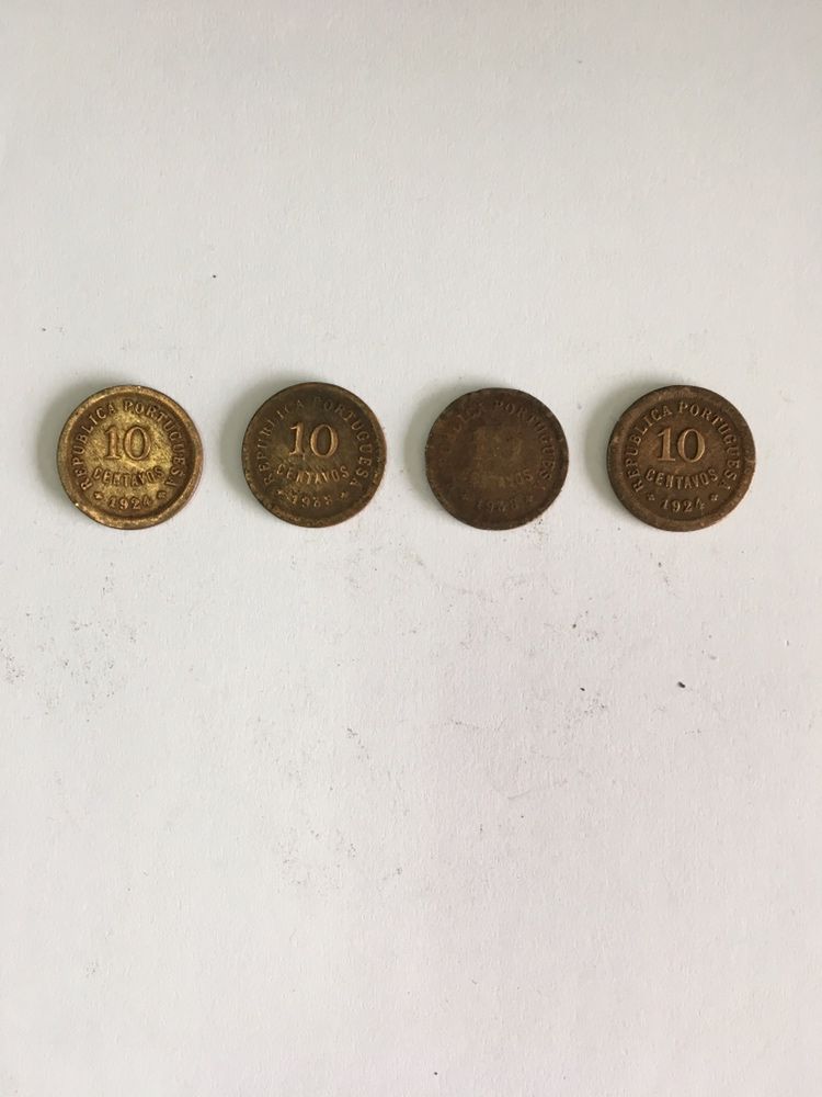 Moedas 10 centavos