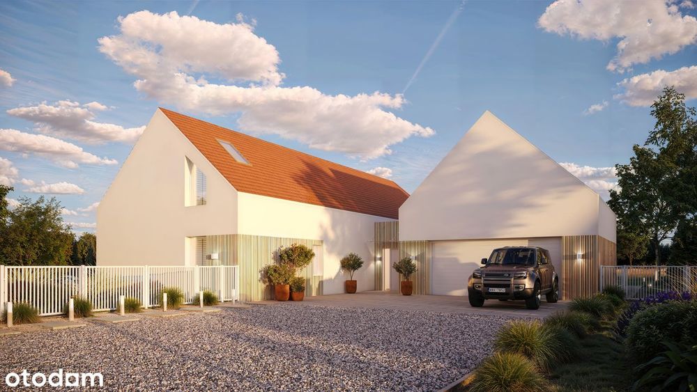 Nowoczesny dom parterowy z ogrodem w Dobrzykowicach! Scandi