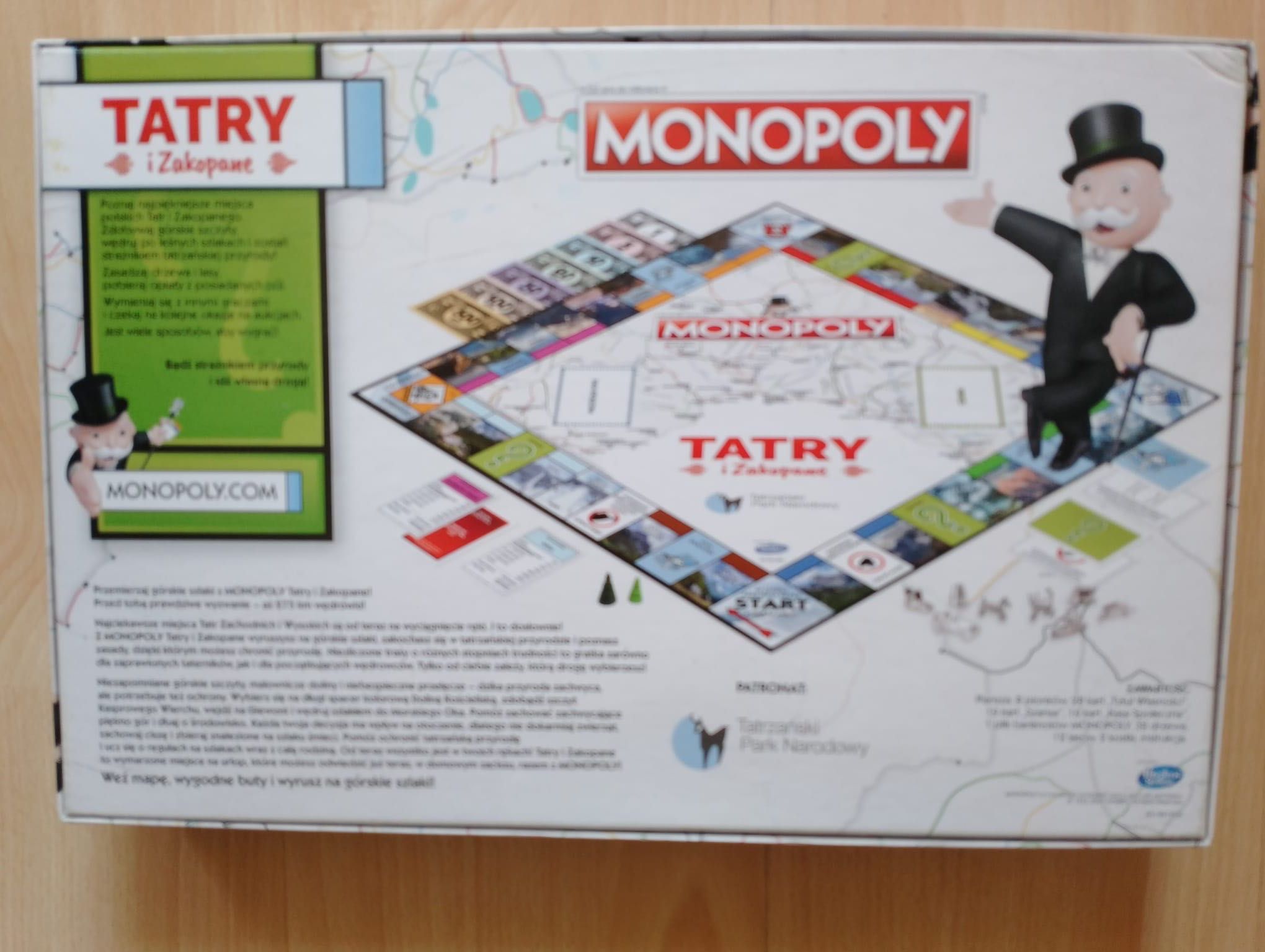 Monopoly Tatry praktycznie jak nowa