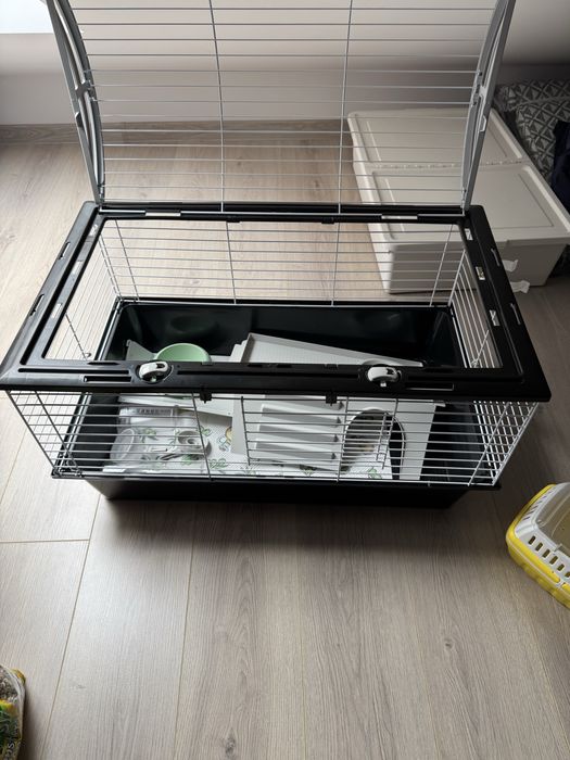 Klatka dla królika miniaturki świnki kawii Ferplast - Zestaw