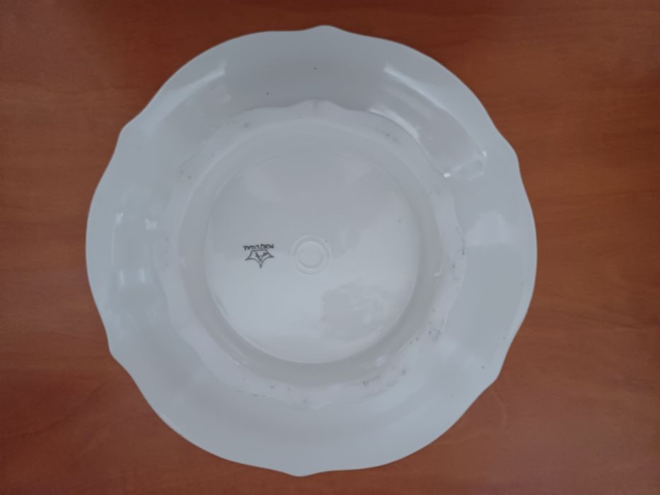 Prato floral em porcelana Artibus