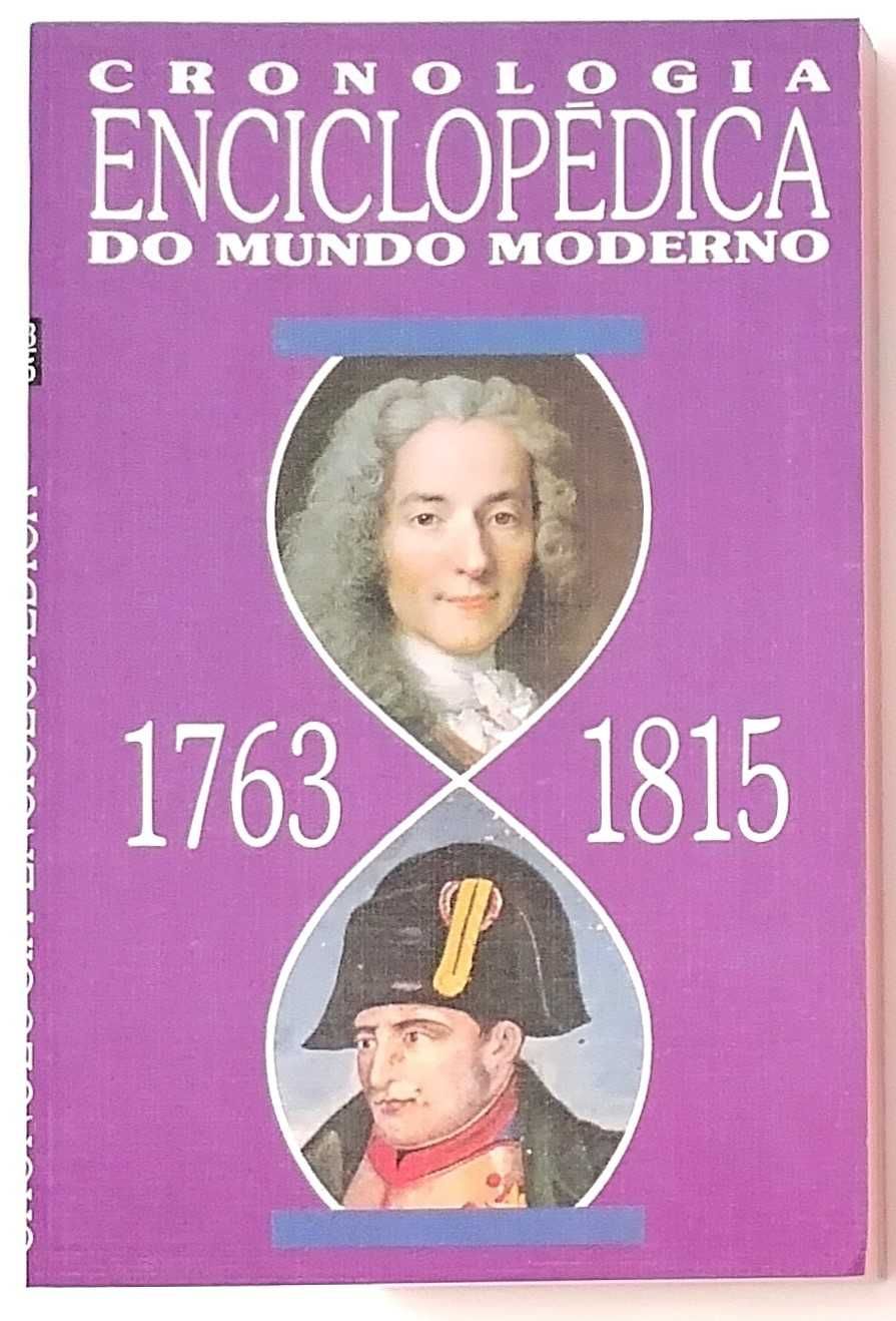 Cronologia Enciclopédia do mundo moderno Livros Coleção