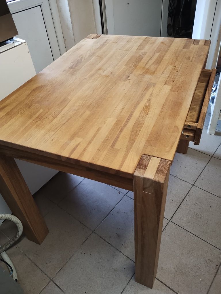 Stół kuchenny debowy