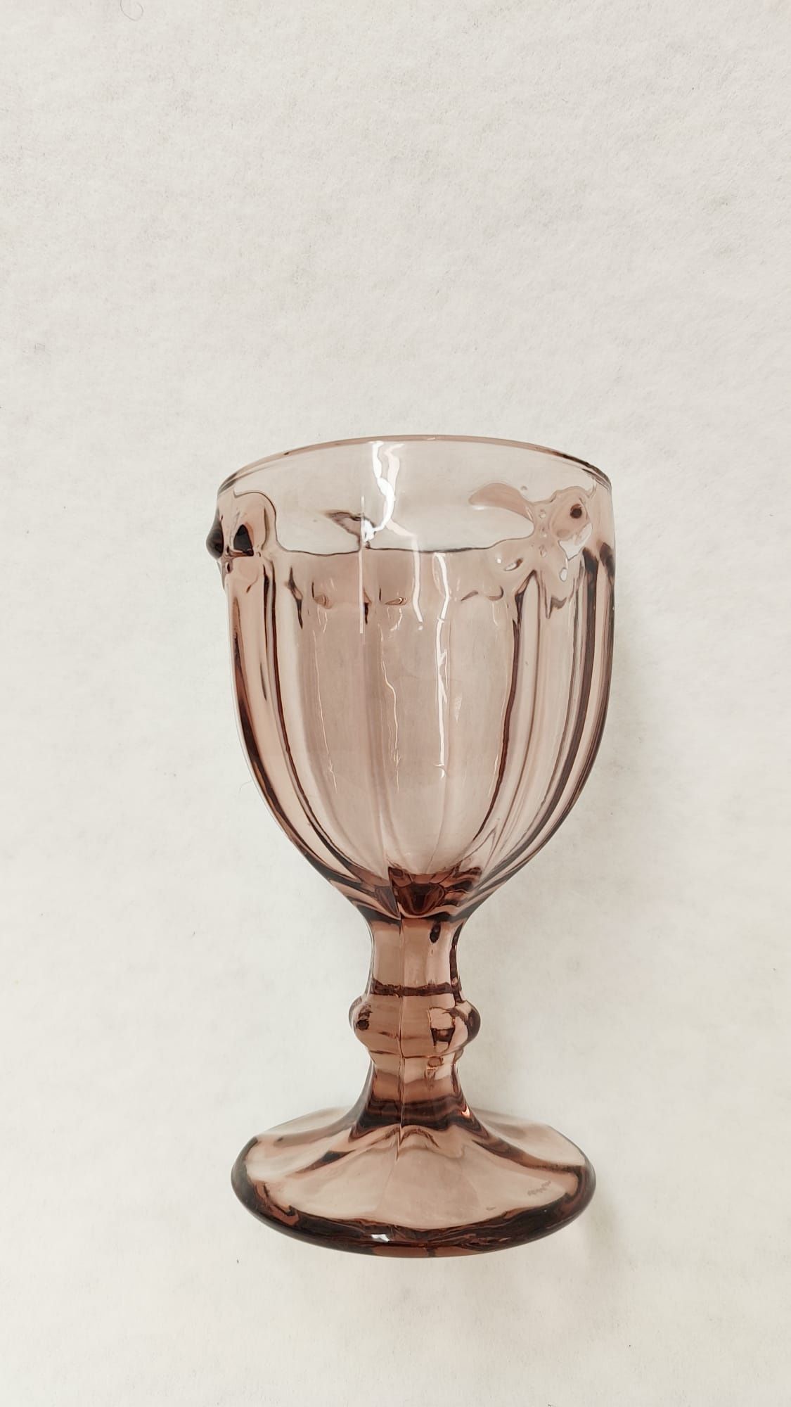 Puchar ozdobny szklany