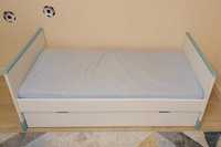 Łóżeczko, łóżko dziecięce Pinio ToTo 140x70 + materac + pojemnik