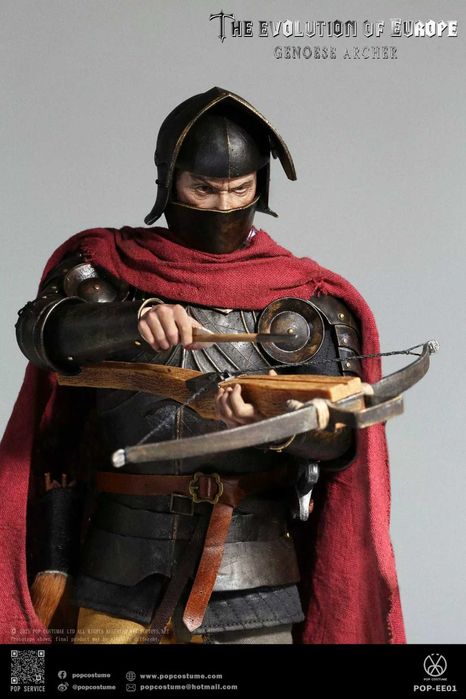 Figurka POP COSTUME 1/6 French Mercenary Genoese Archer POP EE01 MISB