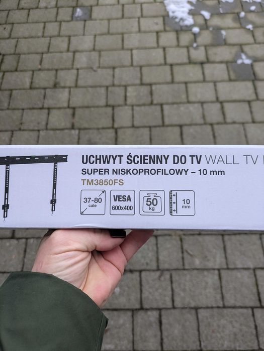 Uchwyt ścienny do TV/wieszak na telewizor 37-80 cali NOWY