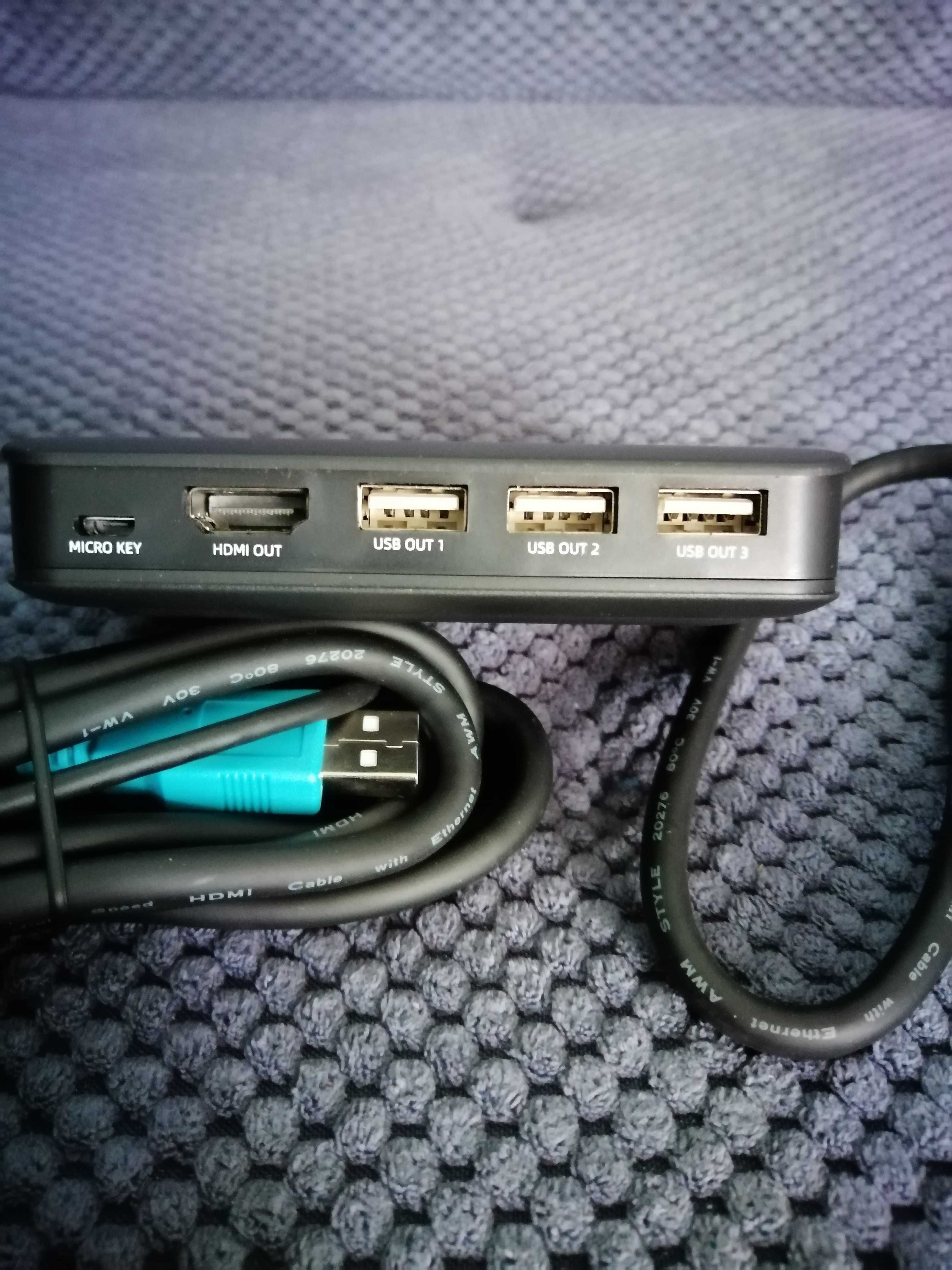 Rozdzielacz HDMI 4k x 2k 2 In - 4 Out