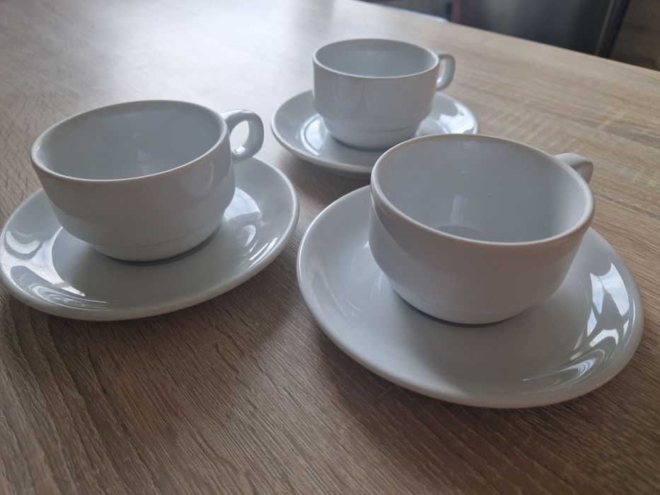Stary zestaw filiżanek do espresso Schönwald Germany 3 sztuki