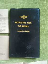 Instrukcja obsługi WSK M06B3 1975r