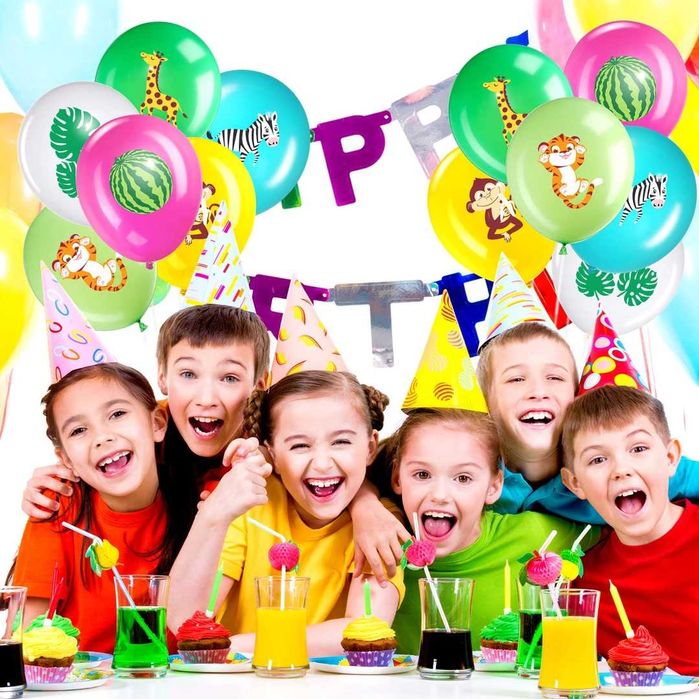 Balony dla dzieci zoo