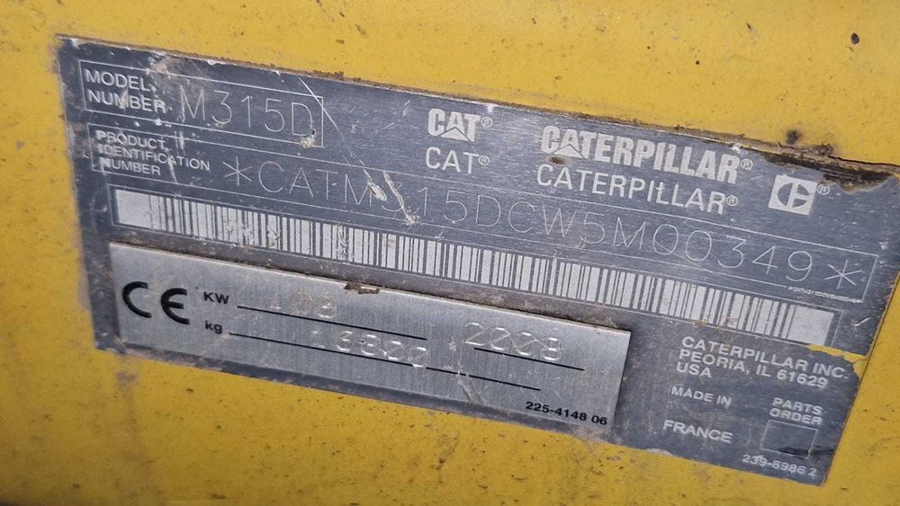 Koparka kołowa CAT 315 D