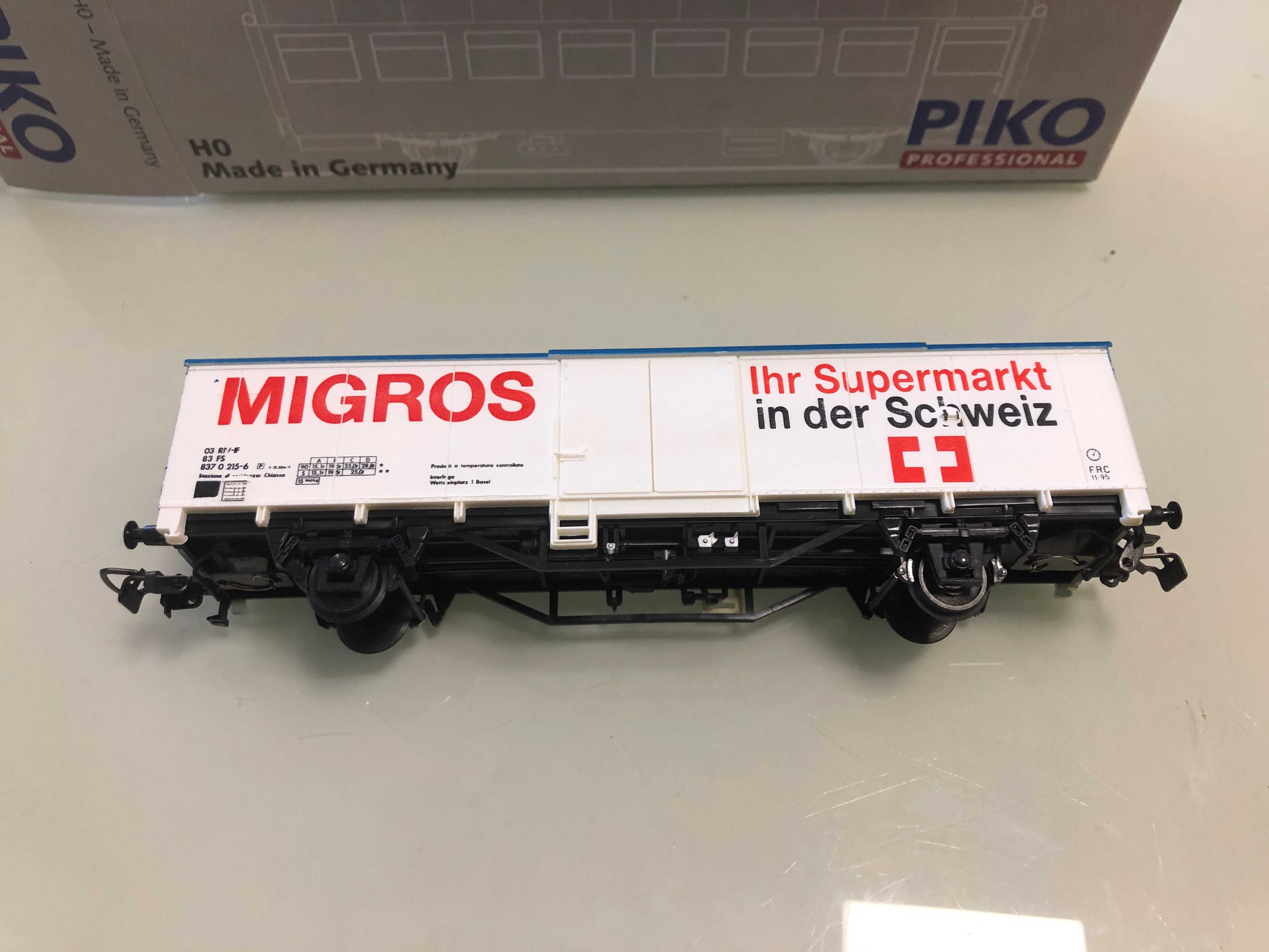 Wagon Piko H0 1/87 kolekcjonerski MIGROS