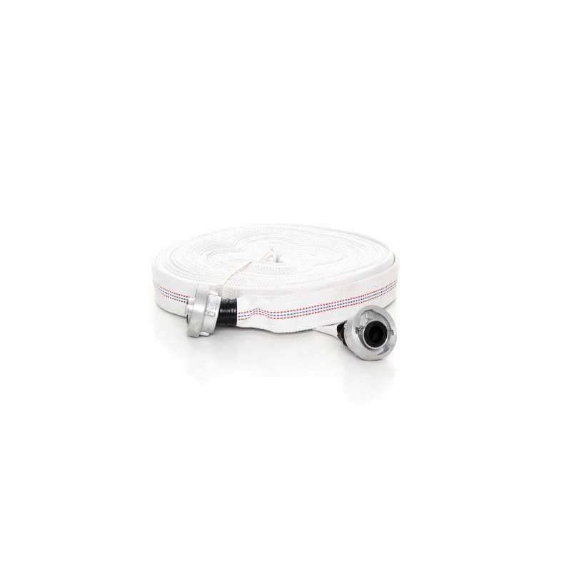 WĄŻ do WODY 1'' do pompy STRAŻACKI 20M gumowany ZE ZŁĄCZKAMI KD781